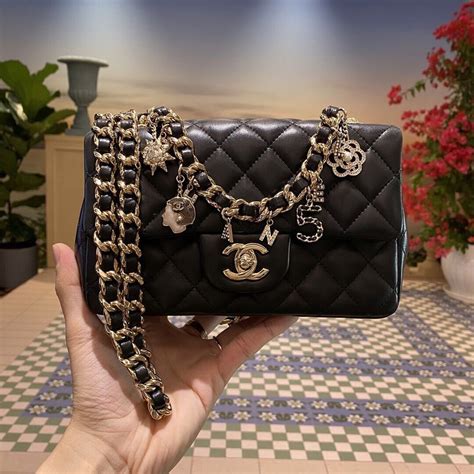 Chanel coco charms bag